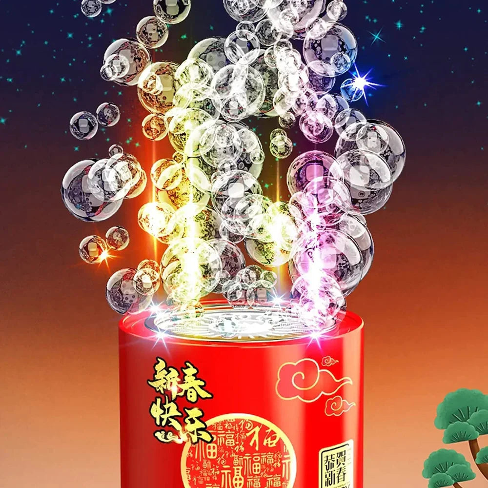 Magic Portable Firework Bubble Machine